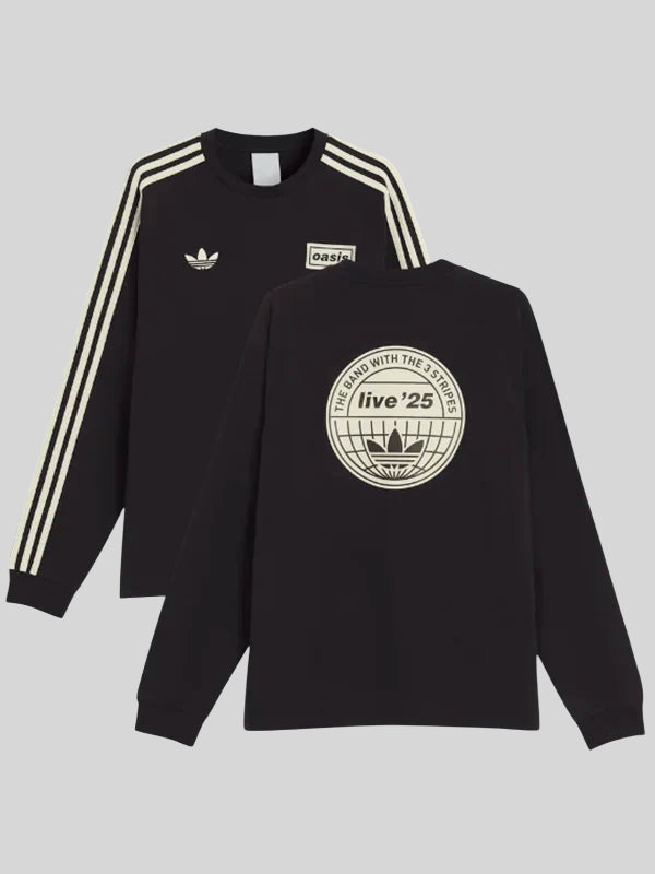Adidas x Oasis Black Sweatshirt