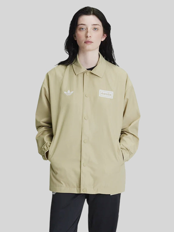 Adidas x Oasis Tour Coach Green Jacket