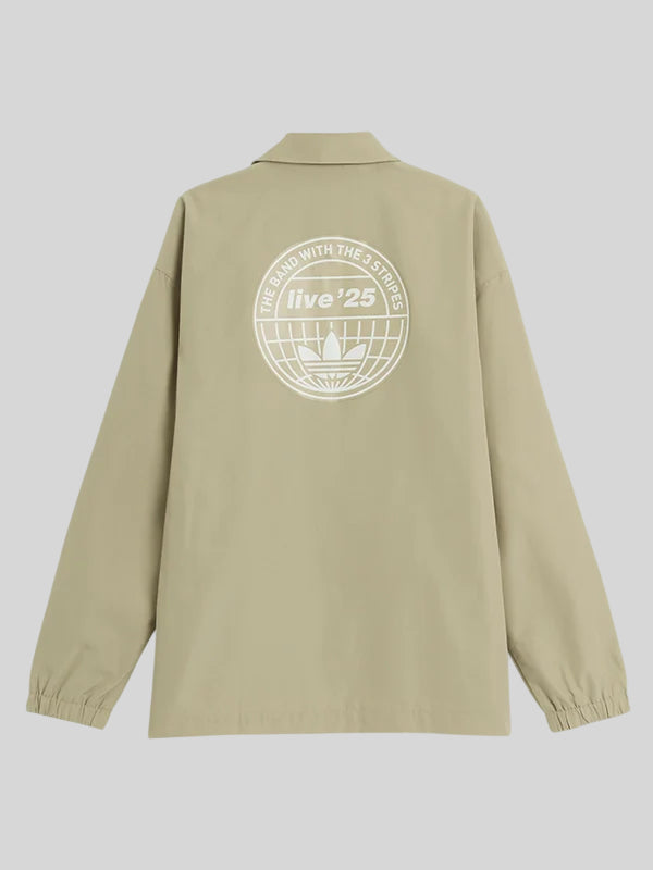 Adidas x Oasis Tour Coach Jacket Green