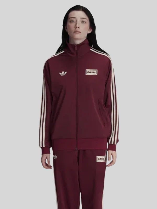 Adidas x Oasis Track Jacket Red