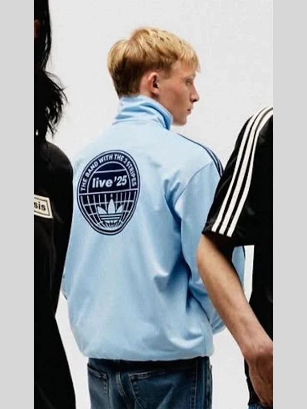 Adidas x Oasis Track Sky Blue Jacket