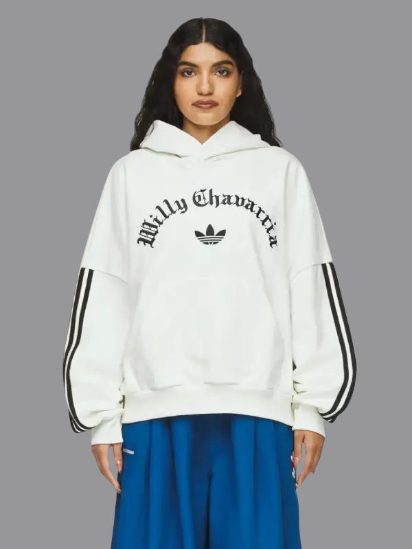 Adidas x Willy Chavarria Heavyweight Hoodie White