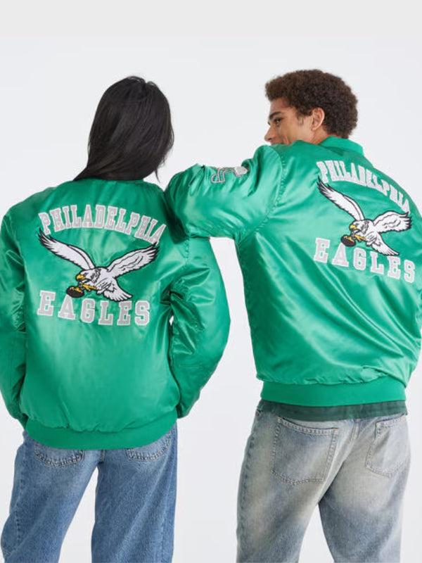 Aeropostale Eagles Bomber Jacket Green