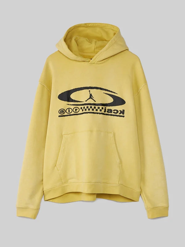 Air Jordan x Travis Scott Hoodie Yellow