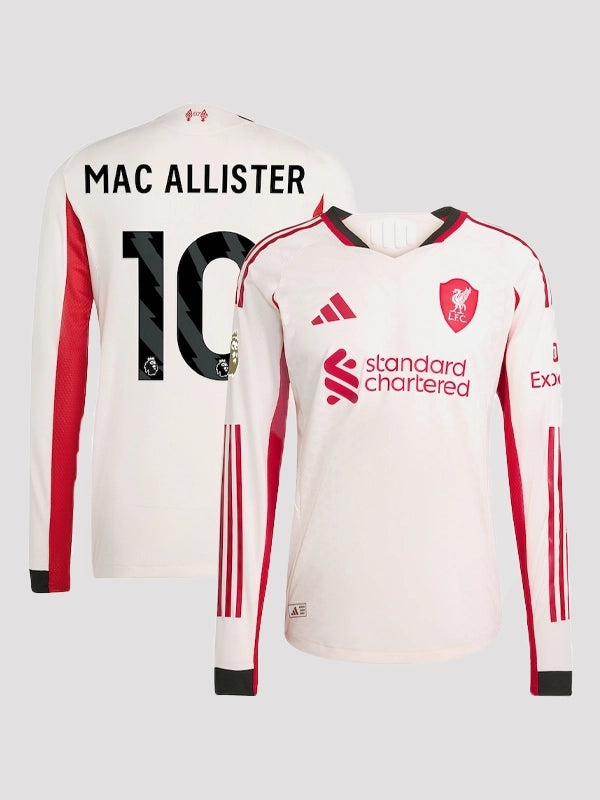 Alexis Mac Allister Liverpool Player Jersey White