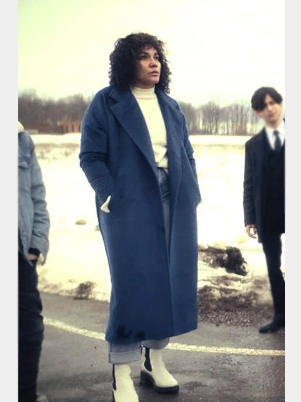 Allison Hargreeves The Umbrella Academy S04 Blue Long Coat