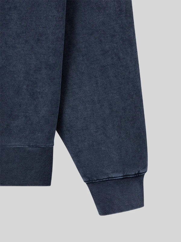 Alpha Industries x OVO Blue Garment Dye Sweatshirt Crewneck