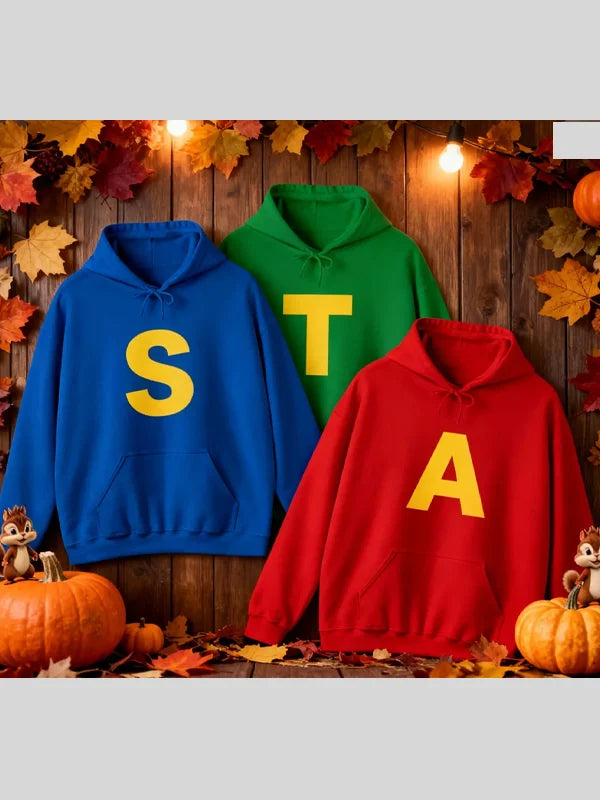 Alvin and The Chipmunks Hoodie Blue