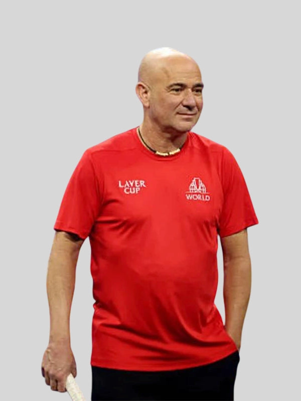 Andre Agassi Laver Cup 2025 T-Shirt
