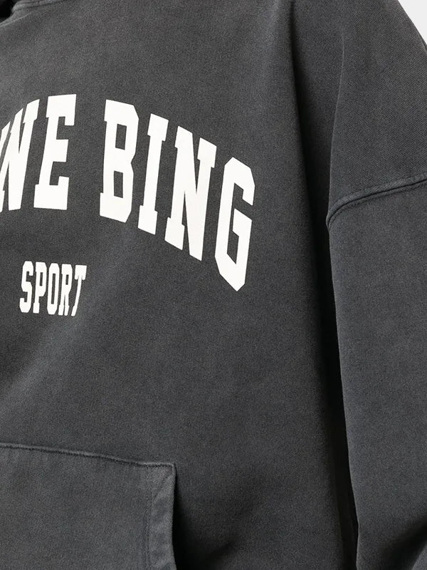 Anine Bing Sport Hoodie Close Up