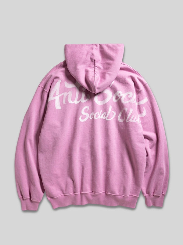 Anti Social Social Club Airbrushed Hoodie Pink