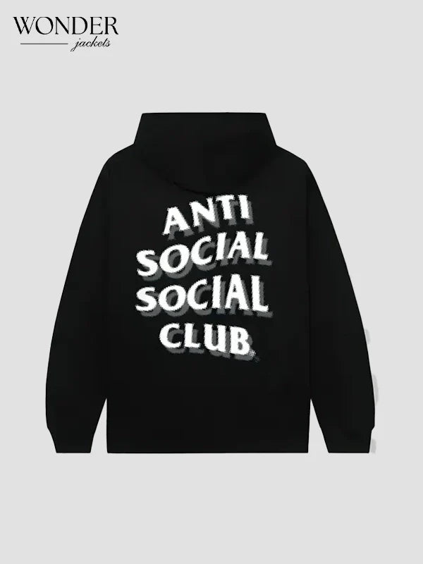 Anti Social Social Club Brooklyn Black Hoodie