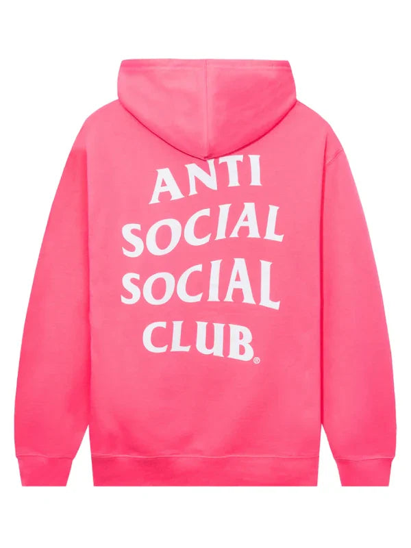 Anti Social Social Club Hoodie Pink