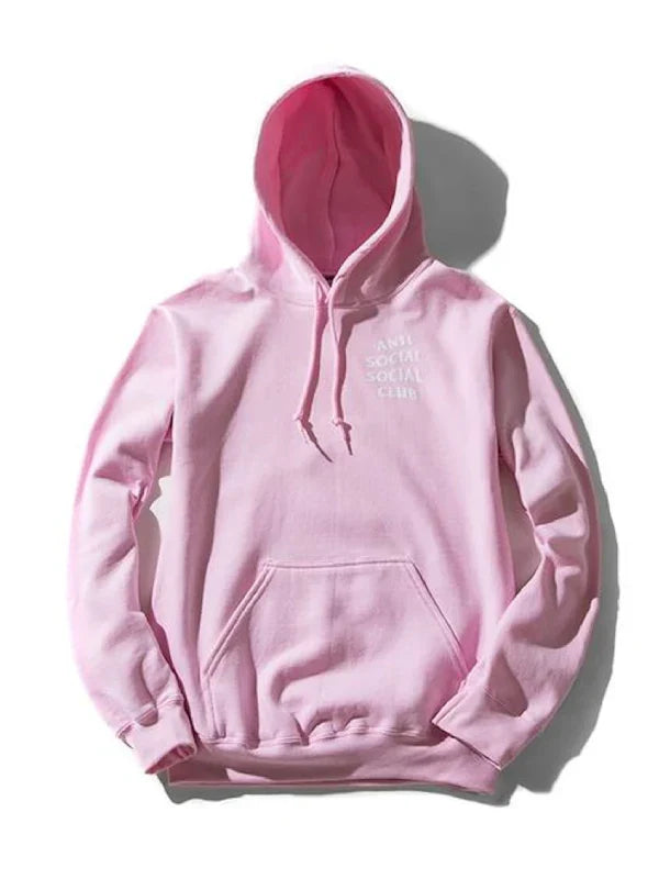 Anti Social Social Club Kkoch Pink Hoodie