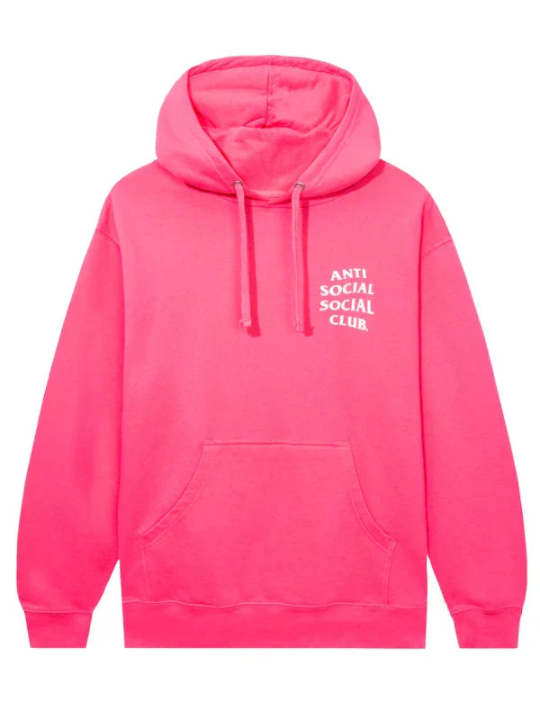 Anti Social Social Club Pink Hoodie