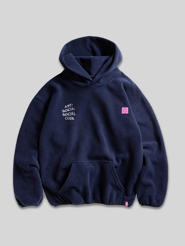 Anti Social Social Club Polar Fleece Blue Hoodie