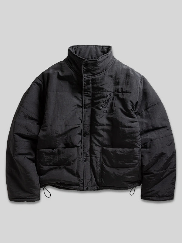 Anti Social Social Club Puffer jacket Black