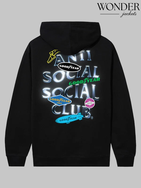 Anti Social Social Club x Goodyear Polished Hoodie