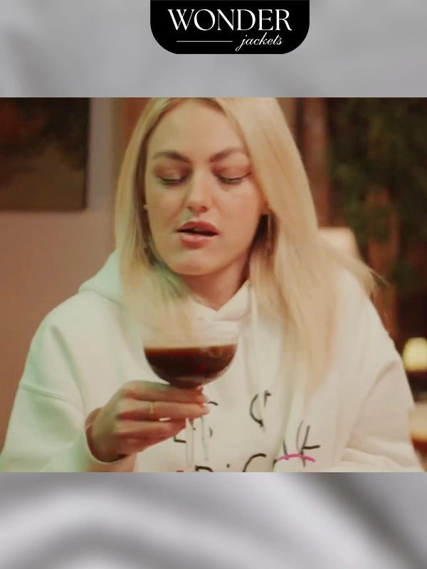 Anuschka van Lent When The Ring Lights Dim White Hoodie