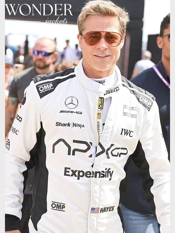 Apex GP Brad Pitt F1 White Racing Suit