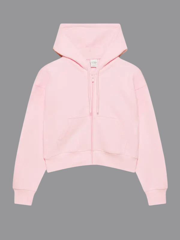 Aritzia Cozy Sweatfleece Perfect Pullover Hoodie Pink