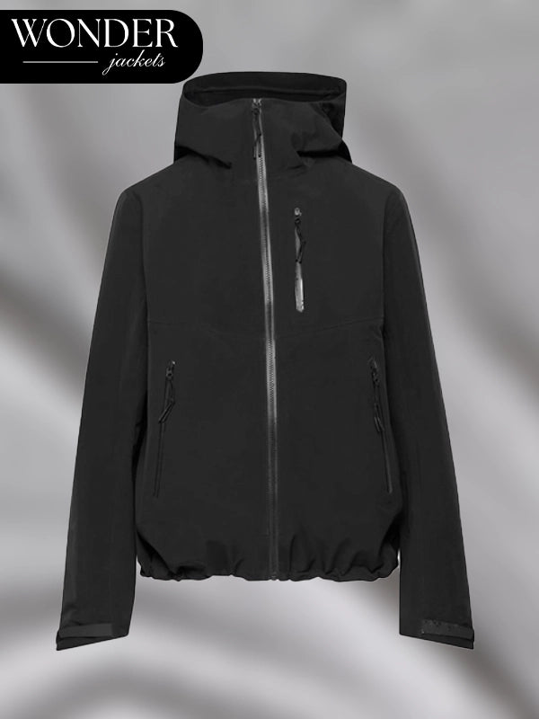 Aritzia Spring Tracker Shell Jacket Black