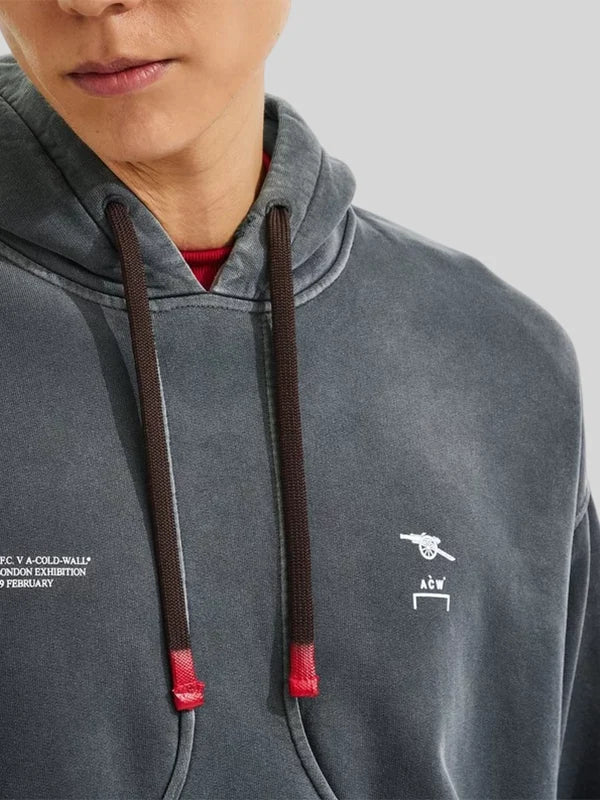 Arsenal x A-COLD-WALL Black Avenell Hoodie