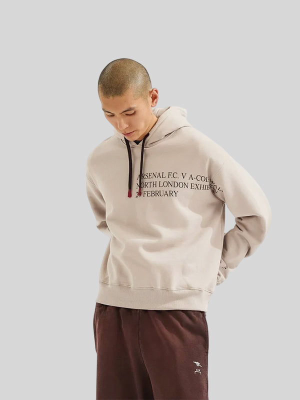 Arsenal x A-COLD-WALL Derby Hoodie Beige