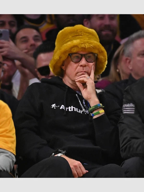 Arthur Ashe Will Ferrell Hoodie Black