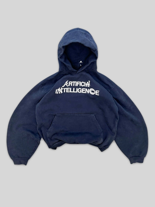 Artificial Intelligence Blue Hoodie
