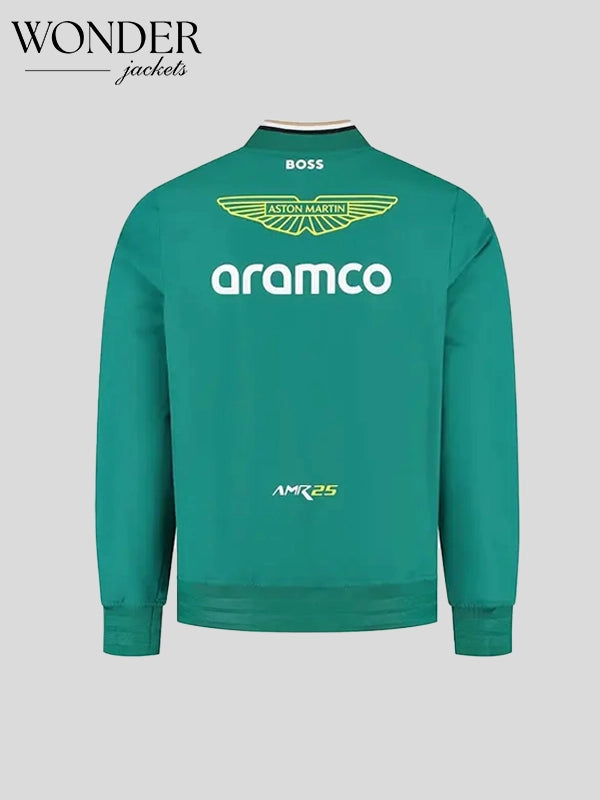 Aston Martin Aramco Cognizant F1 2025 Team Bomber Jacket