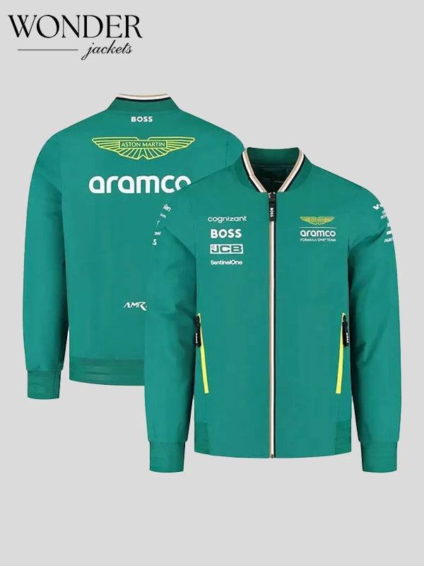 Aston Martin F1 2025 Team Bomber Jacket