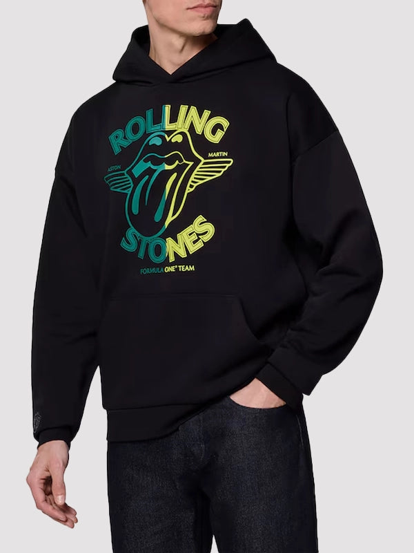 Aston Martin Rolling Stones Special Edition Hoodie Black