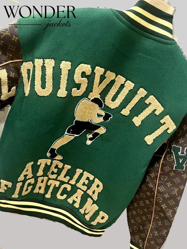 Atelier Fight Camp Louis Vuitton Jacket Green Brown