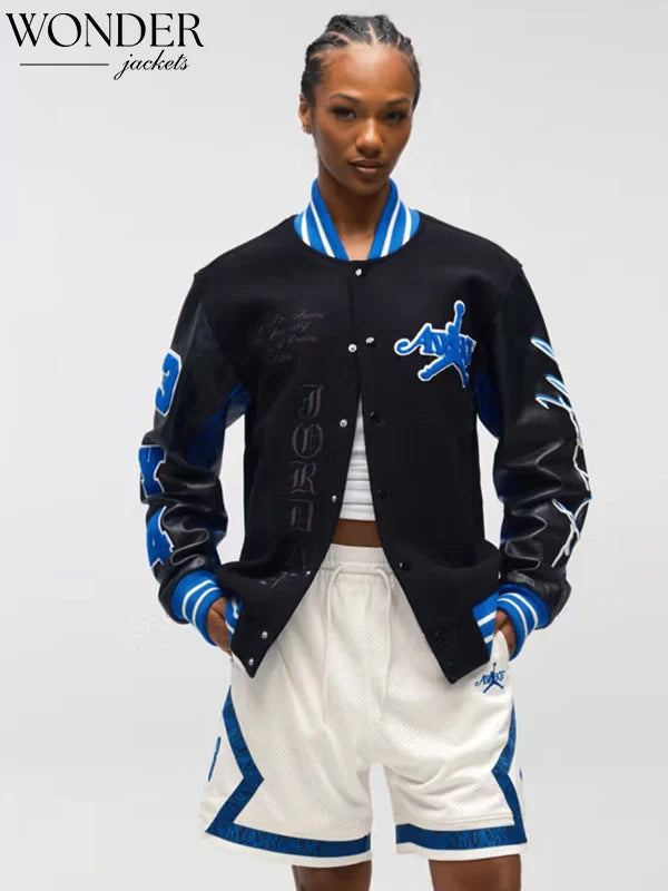 Awake NY x Air Jordan Letterman Jacket