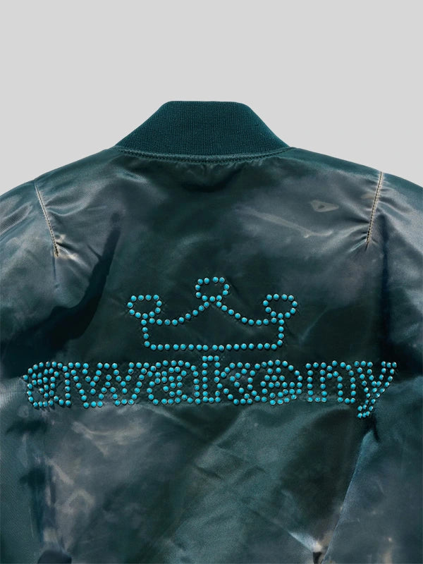 Awake NY x Alpha Industries MA 1 Bomber Jacket Blue