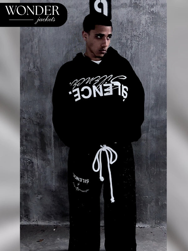 BLACK TEARS Silence ONYX HOODIE