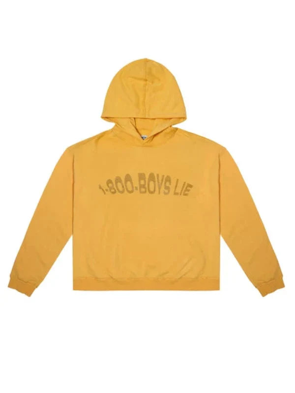 BOYS LIE Blaze 1 800 Remix Yellow Hoodie