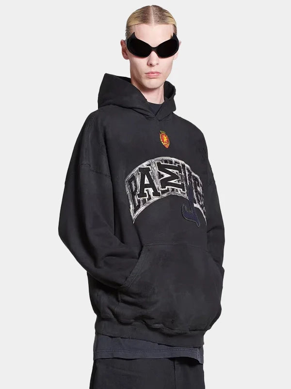 Balenciaga Skater Black Hoodie