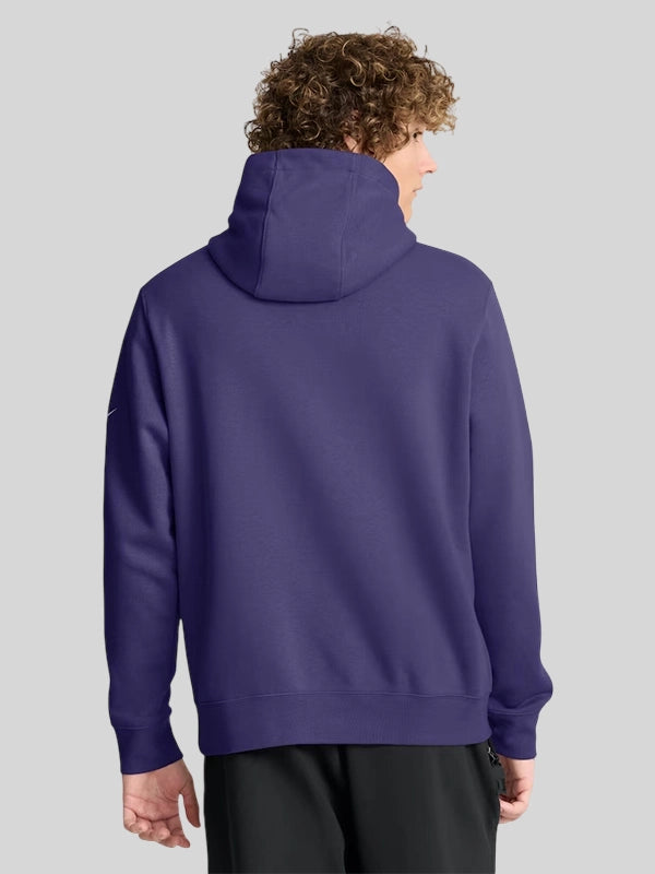 Baltimore Ravens Nike Busted Play Club Hoodie Purple