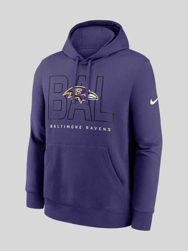 Baltimore Ravens Nike Purple Hoodie