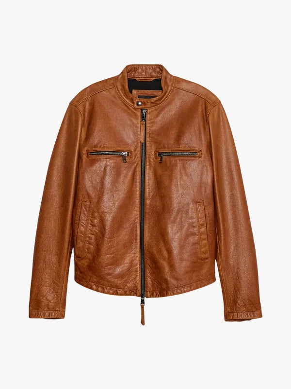 Banana Republic Leather Biker Jacket