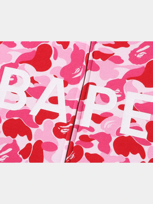 Bape Pink Camo Hoodie