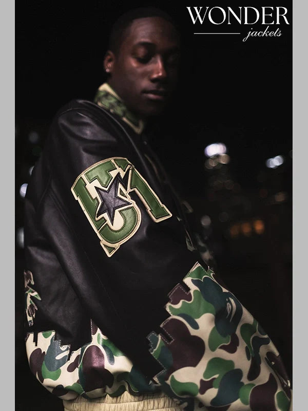 Bape x Jeff Hamilton Full Leather Jacket