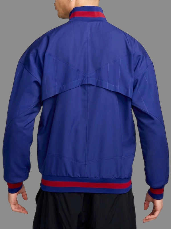 Barcelona Strike Anthem Blue Jacket