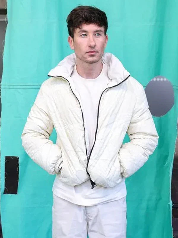 Barry Keoghan Jacket White