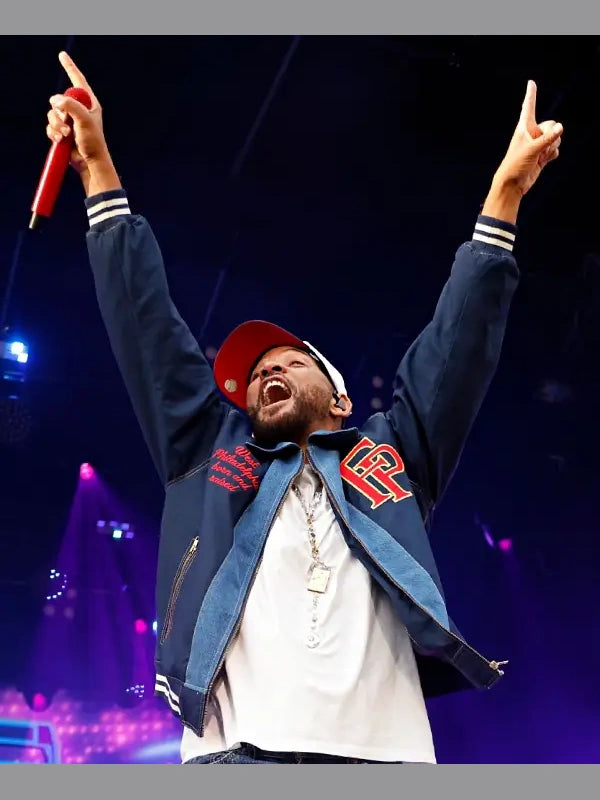 Based on a True Story Tour Will Smith Blue Jacket