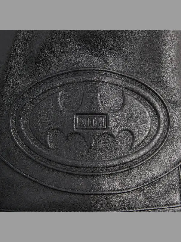 Batman Kith Wayne Industries Moto Jacket Black