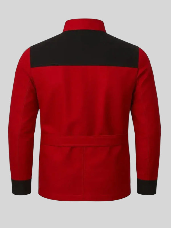 Ben Richards Film The Running Man Red Jacket