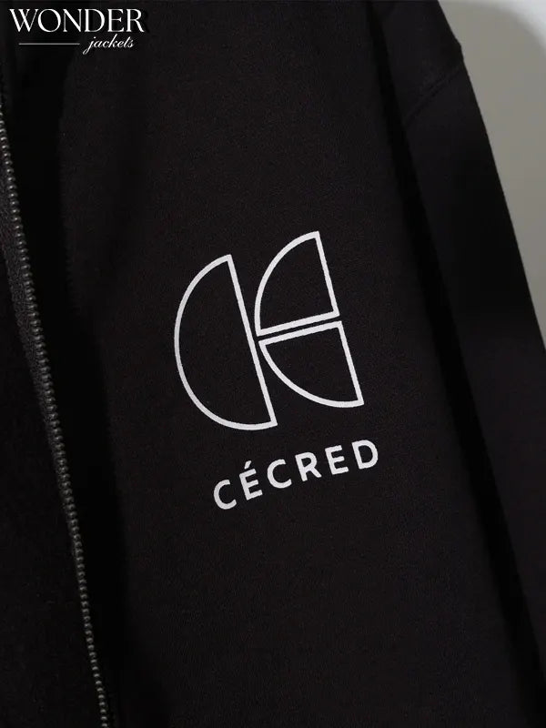 Beyonce Cecred Black Full-Zip Hoodie